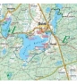 Bory Tucholskie. Szlak kajakowy Brdy. Mapa turystyczna 1:75 000