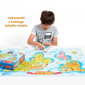 Puzzle CzuCzu Mapa Świata 300