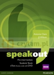 Speakout Pre-Inter SB +eText Access Card with DVD - Antonia Clare