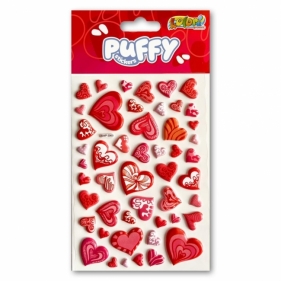 Naklejki puffy Hearts