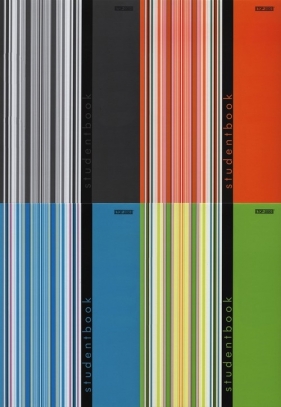Brulion A4 Top-2000 gładki 96 kartek Student book mix - <br />