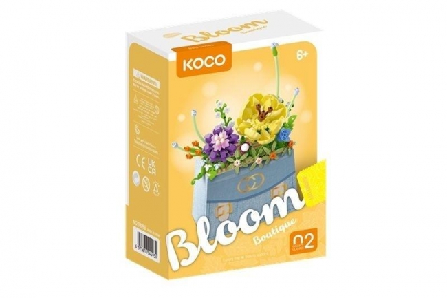 Klocki Kwiaty w torebce Wiosna 223el