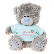 Miś 18 cm w koszulce You're Amazing - <br />