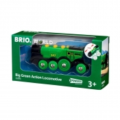 Brio World: Klasyczna zielona lokomotywa (63359300)