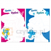 STARPAK Dyplom A4 Smerfy (292587)
