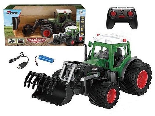 Traktor R/C ze światłem