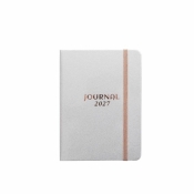 Terminarz 2027 tygodniowy A6+ Journal gumka MIX