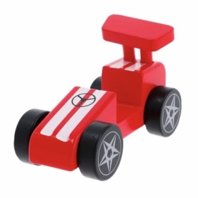 Zabawka drewniana - Racing car Red TREFL