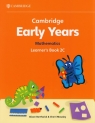 Cambridge Early Years Mathematics Learner's Book 2C Borthwick Alison, Cherri Moseley