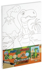 Dino Malowanie po numerach Zielony