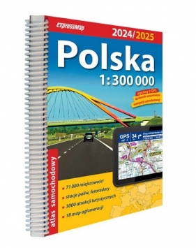 Polska atlas samochodowy 1:300 000 - Opracowanie zbiorowe