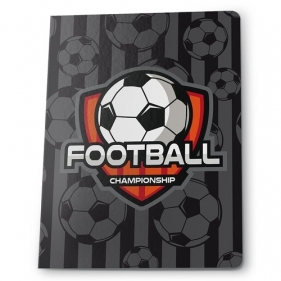 Zeszyt A5 w kratkę 16 kartek Football