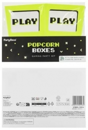 Pudełka na popcorn Play, 7x7x12 cm 6szt