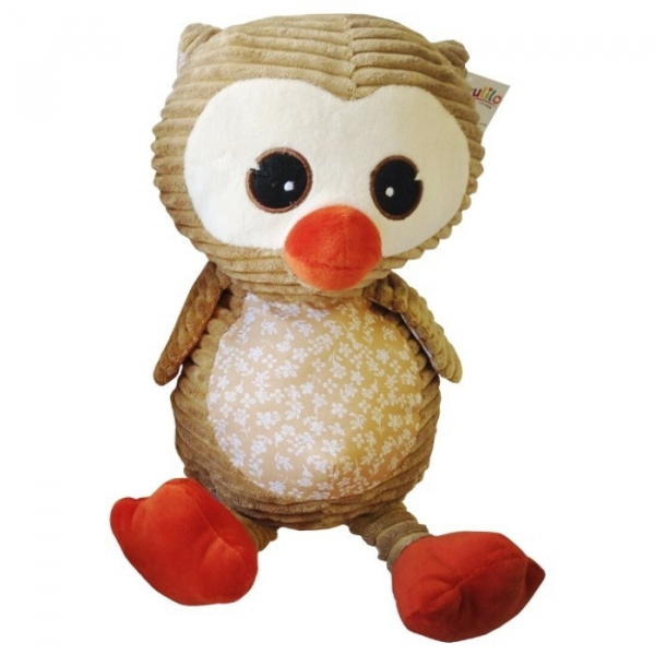Pluszak Sowa Ola Brązowa 33 cm (4863b)
