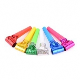 Gwizdki holograficzne multikolor 6szt