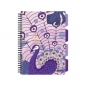 Kołozeszyt Strigo Pads Project Book B5 kratka Jungla - fioletowy
