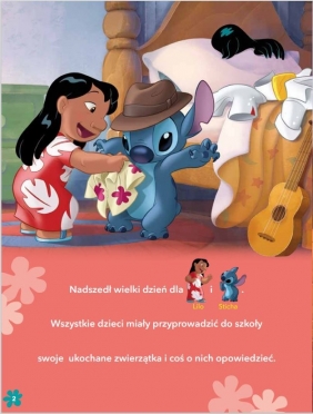 Bajkowe tatuaże. Disney Stich. Stich idzie do szkoły - John Edwards