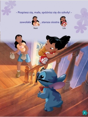 Bajkowe tatuaże. Disney Stich. Stich idzie do szkoły - John Edwards