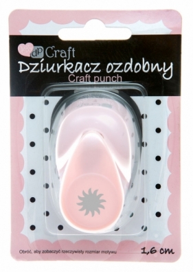 Dziurkacz ozdobny 1,6 cm Słońce