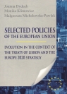 Selected Policies of the European Union Evolution in the Context of the