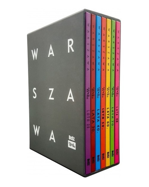 Warszawa lata 20-80 - zestaw w etui