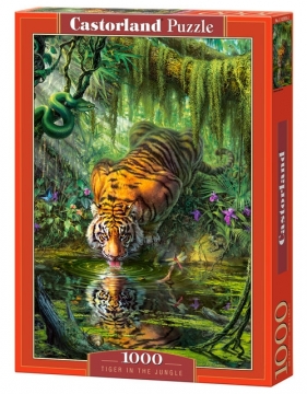 Puzzle 1000: Tiger in the Jungle (C-103935)