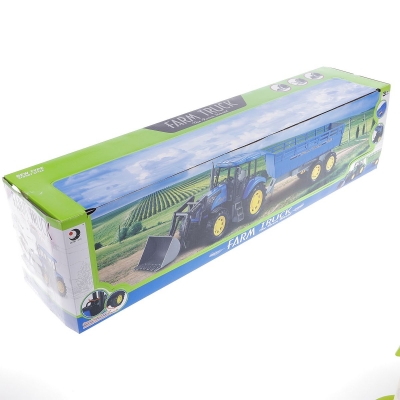 Traktor Artyk z przyczepą 81 cm (154935)