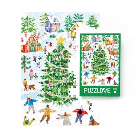 Puzzlove CzuCzu: Zimowe miasteczko 150 el.
