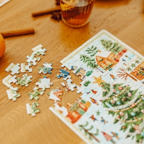 Puzzlove CzuCzu: Zimowe miasteczko 150 el.