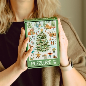 Puzzlove CzuCzu: Zimowe miasteczko 150 el.