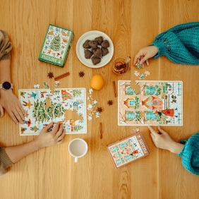 Puzzlove CzuCzu: Zimowe miasteczko 150 el.