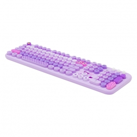 Klawiatura bezprzewodowa Keybe - Lovely Lavender