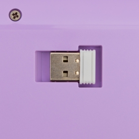 Klawiatura bezprzewodowa Keybe - Lovely Lavender