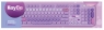 Klawiatura bezprzewodowa Keybe -  Lovely Lavender