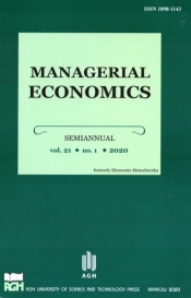 Managerial Economics 21/1 - Opracowanie zbiorowe
