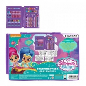Zestaw artystyczny 68 elementów Shimmer and Shine