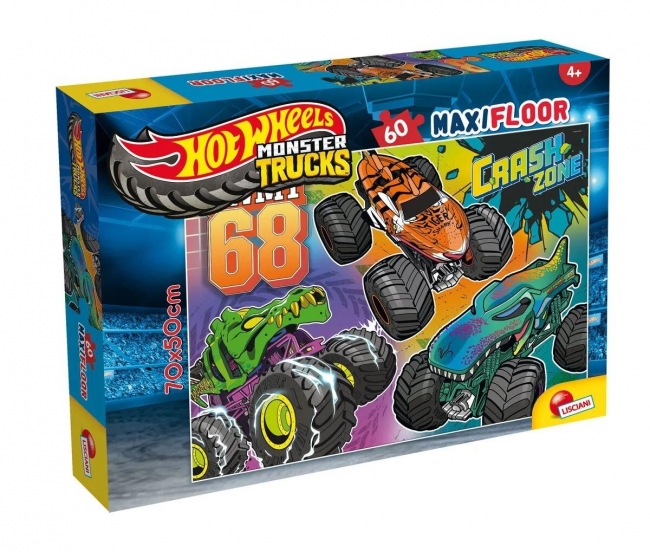 Puzzle Hot Wheels 60 Maxifloor