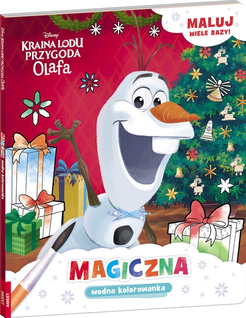 Disney kraina lodu. przygoda olafa. magiczna wodna kolorowanka