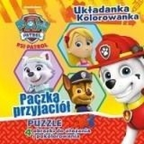 Psi Patrol. Paczka przyjaciół. Układanka... - Opracowanie zbiorowe