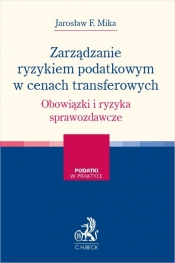 Zarządzanie ryzykiem podatkowym w cenach transferowych