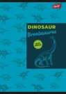 Paczka Zeszyt A5 16k 3-linia dwukolorowa dinosaur mix pakiet 15 sztuk