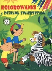 Kolorowanki z dzikimi zwierzętami - <br />