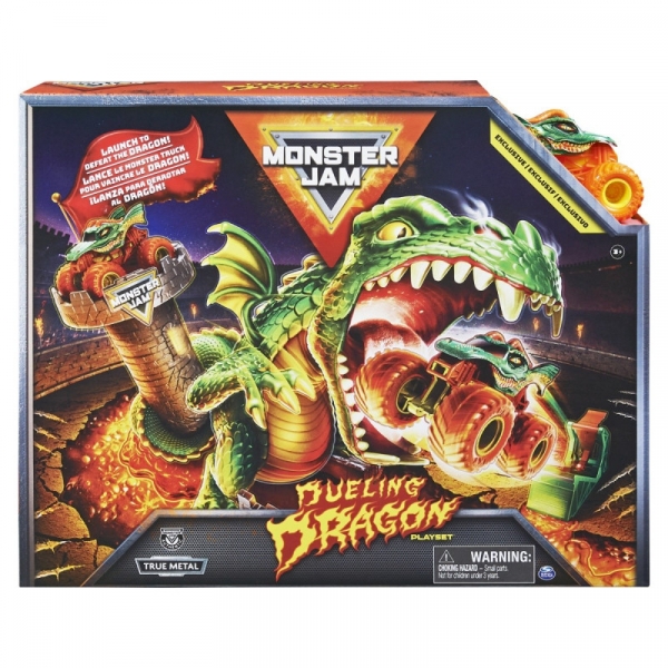 Wyrzutnia Monster Jam Zestaw ze Smokiem (6063919)