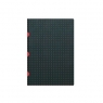 Notatnik A5 Cahier Circulo Black on Red