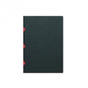 Notatnik A5 Cahier Circulo Black on Red