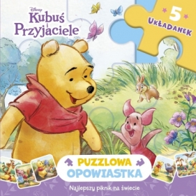 Puzzlowa opowiastka. Najlepszy piknik na świecie. 5 układanek Disney Kubuś i Przyjaciele - Opracowanie zbiorowe
