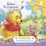 Puzzlowa opowiastka. Najlepszy piknik na świecie. 5 układanek Disney Kubuś i Przyjaciele - Opracowanie zbiorowe