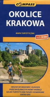 Okolice Krakowa mapa turystyczna 1:50 000 - <br />