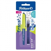 Długopis wymazywalny Pelikan Erase 2.0 + wkłady - niebieski