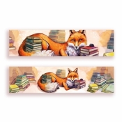 Zakładka kartonowa - Lis